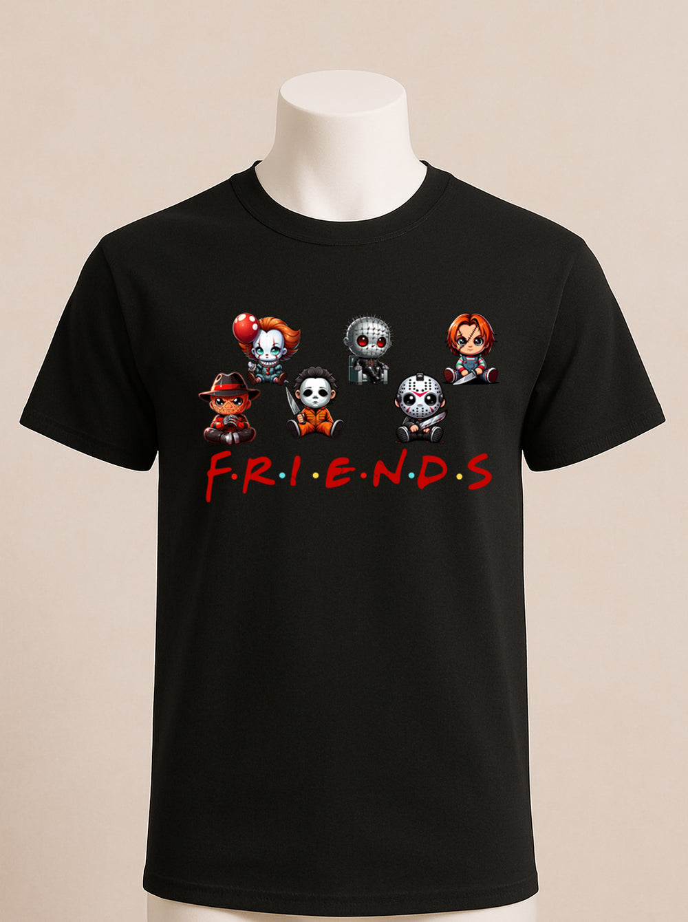 Horror Movie Characters Friends Shirt