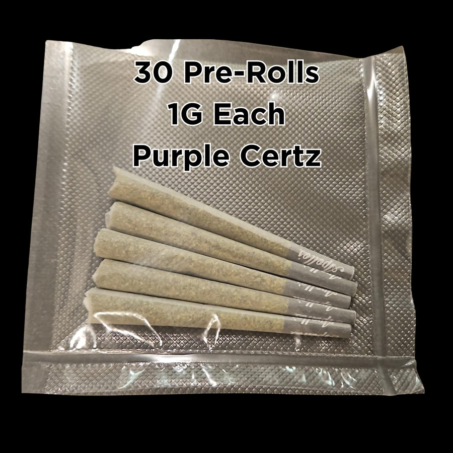 30 Purple Certz (Pre-Rolls)